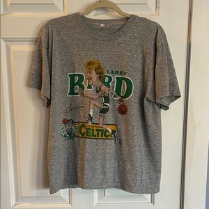 Larry Bird Boston Celtics Graphic T-Shirt